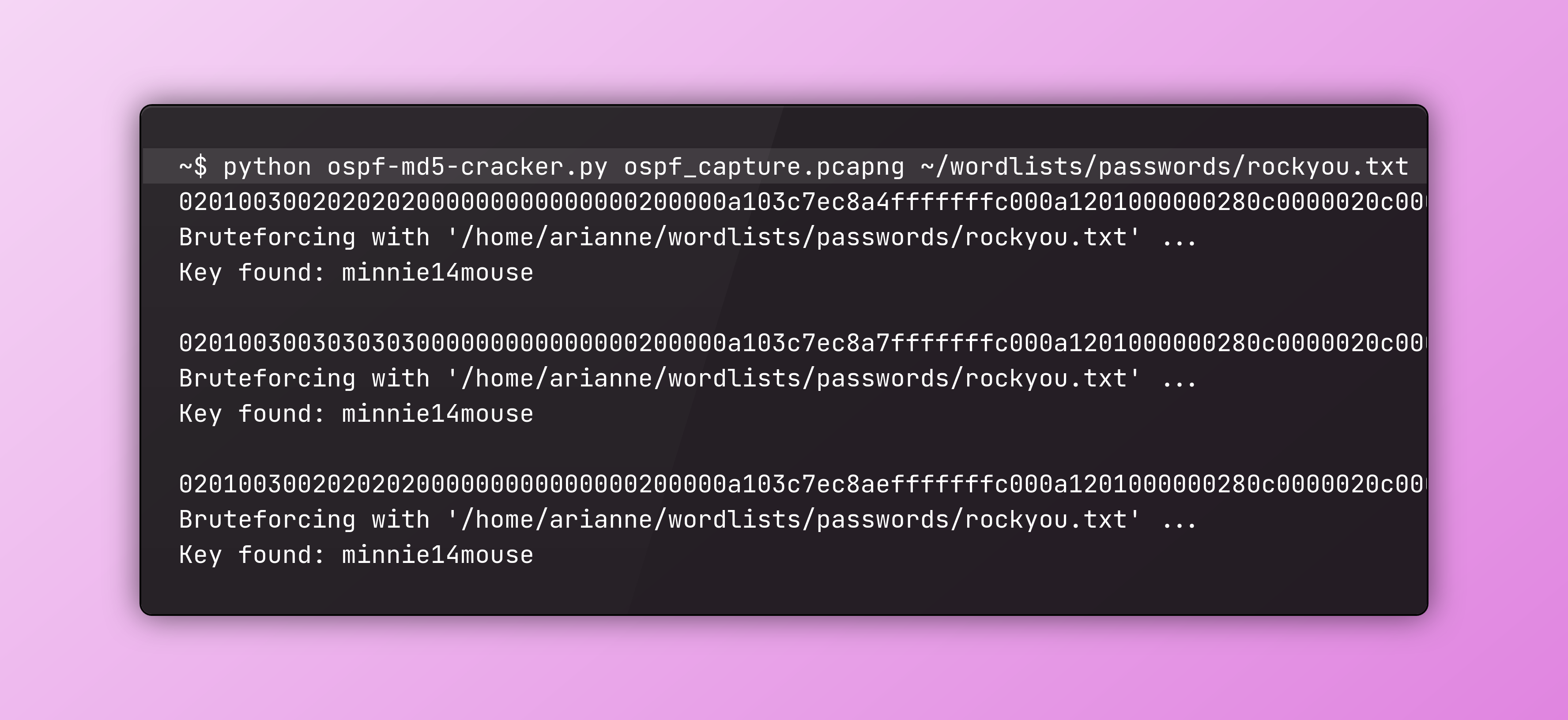 script in action screenshot