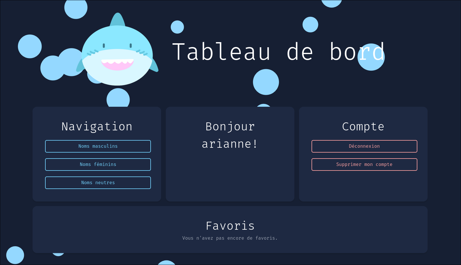 home page screenshot